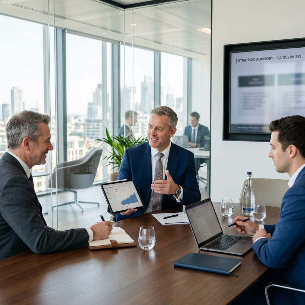 Corporate meeting room